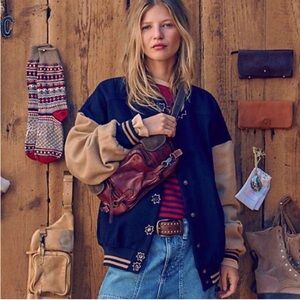 Free People Letterman/Varsity Jacket ￼